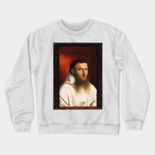 Portrait of a Carthusian - Petrus Christus Crewneck Sweatshirt